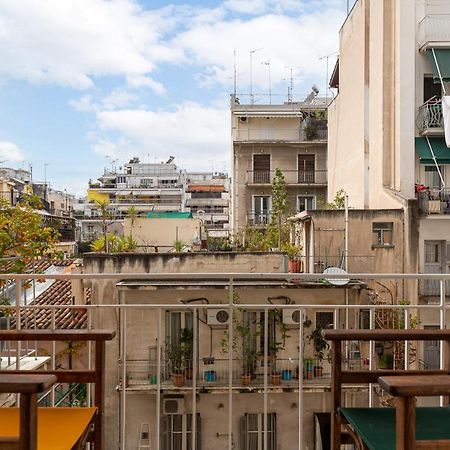 Studio With Sunny Balcony In Exarcheia Атина Екстериор снимка